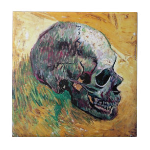 Carreau Vincent Van Gogh - Crâne de profil - Beaux-arts