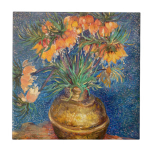 Carreau Vincent van Gogh - Fritillaires, couronne impérial