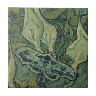 Carreau Vincent van Gogh - Grand paon de nuit