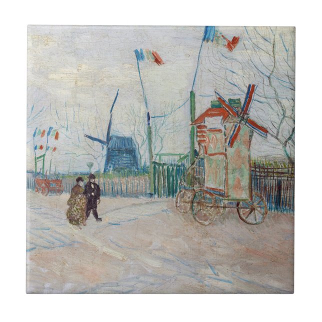 Carreau Vincent van Gogh - Impasse des Deux Frères (Devant)