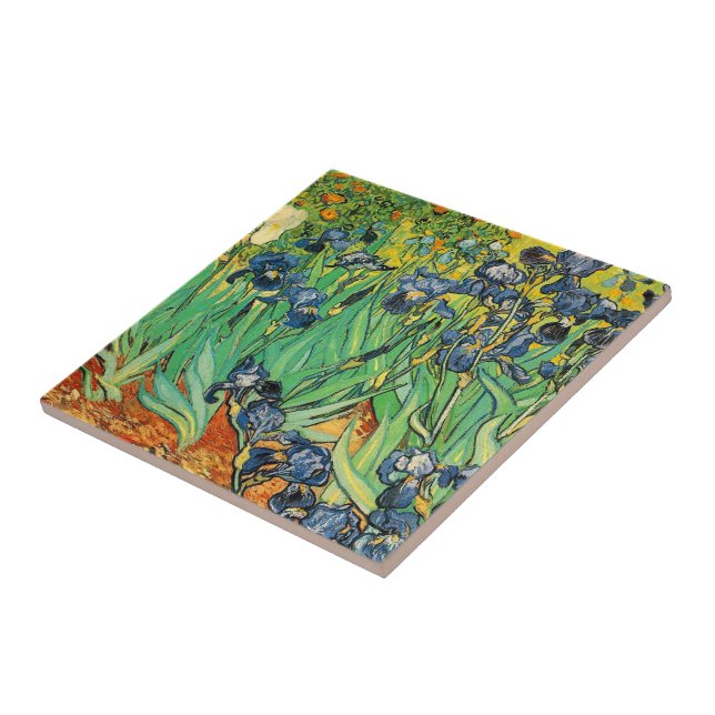 Carreau Vincent van Gogh,Iris (Côté)