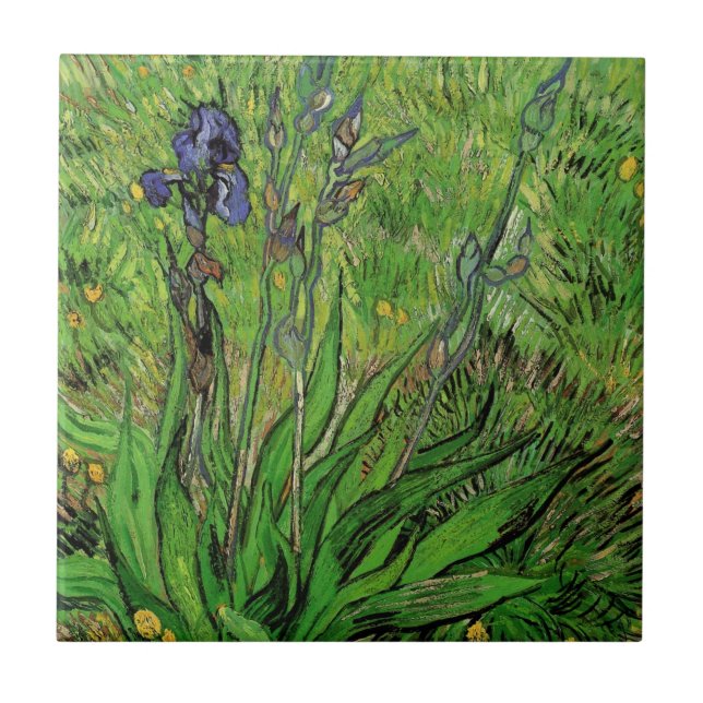 Carreau Vincent van Gogh - Iris (Devant)