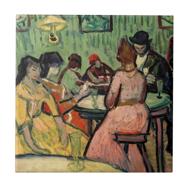 Carreau Vincent van Gogh - La Maison de Tolérance (Devant)