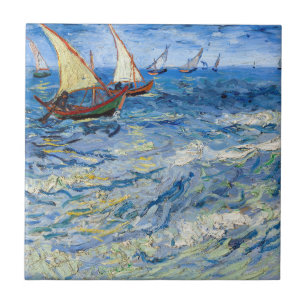 Carreau Vincent van Gogh - La mer aux Saintes-Maries