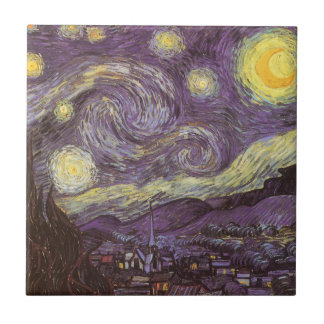 Carreau Vincent van Gogh - La Nuit étoilée