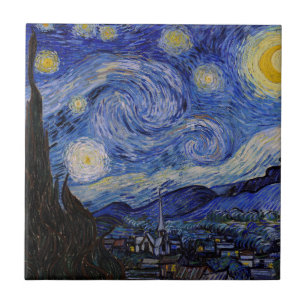 Carreau Vincent Van Gogh - La nuit étoilée