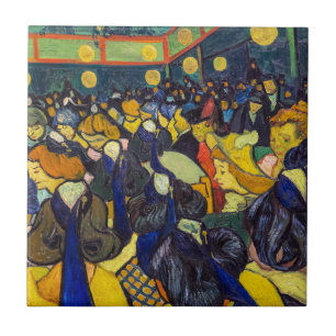 Carreau Vincent van Gogh - La salle de bal à Arles