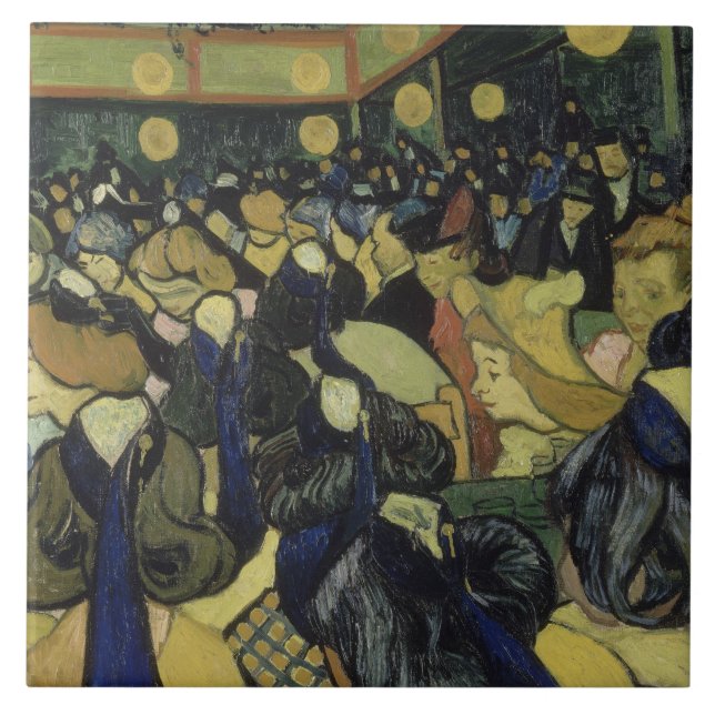 Carreau Vincent van Gogh - La salle de danse à Arles (Devant)