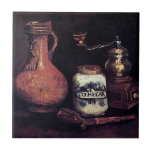 Carreau Vincent Van Gogh - La Vie Toujours Avec Café Mill