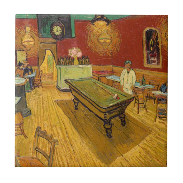 Carreau Vincent van Gogh - Le Café de nuit (Devant)