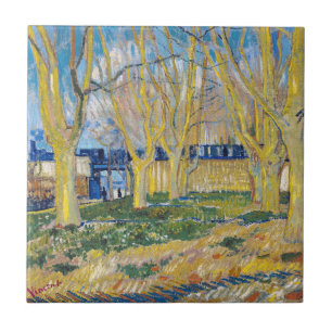 Carreau Vincent van Gogh - Le Train Bleu