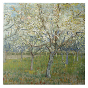 Carreau Vincent van Gogh - le verger rose