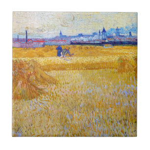 Carreau Vincent van Gogh - Les Moissonneurs