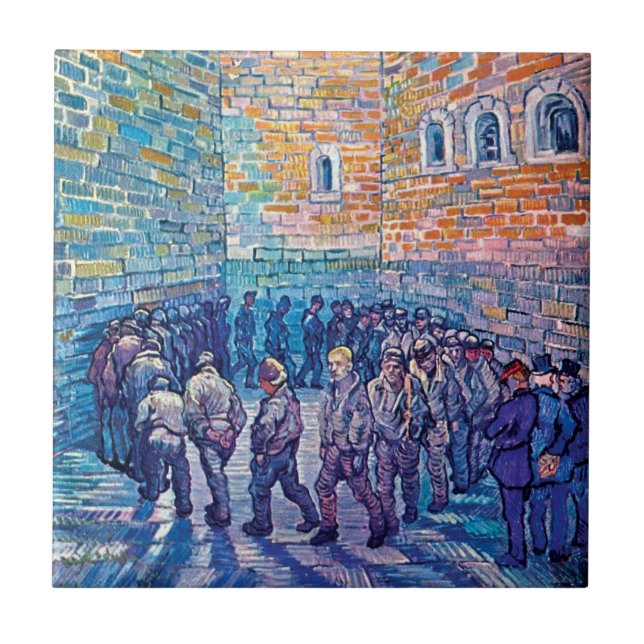 Carreau Vincent Van Gogh - Les Prisonniers faisant leur ro (Devant)