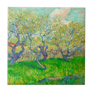 Carreau Vincent van Gogh Orchard à Blossom
