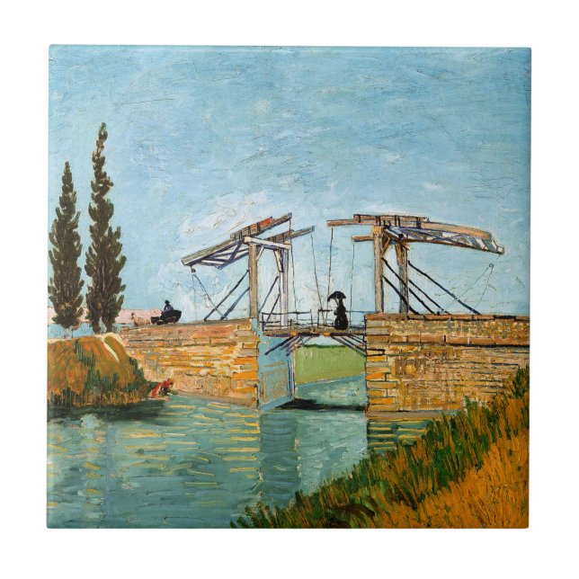 Carreau Vincent van Gogh - Pont Langlois à Arles #3 (Devant)