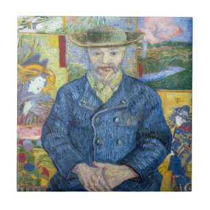 Carreau Vincent van Gogh - Portrait de Pere Tanguy