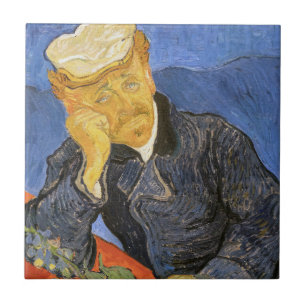 Carreau Vincent Van Gogh - Portrait du Docteur Paul Gachet