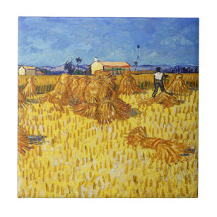 Carreau Vincent van Gogh - Récolte en Provence