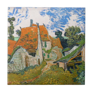 Carreau Vincent van Gogh - Rue à Auvers-sur-Oise