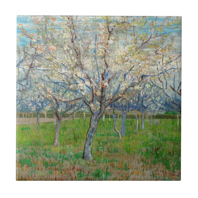 Carreau Vincent van Gogh - Verger Rose (Devant)