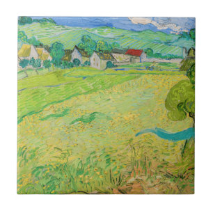 Carreau Vincent van Gogh - Vue de Vessenots près d'Auvers