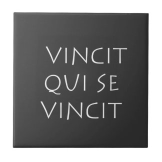 Carreau Vincit qui se vincit