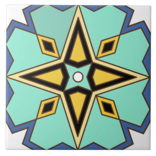 Carreau Vintage 1930 Catalina Island Tile