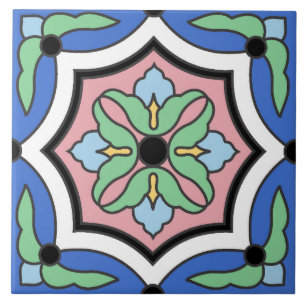 Carreau Vintage 1930 Catalina Island Wrigley Tile