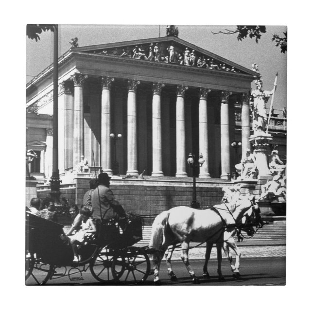 Carreau Vintage Autriche Vienne (Devant)