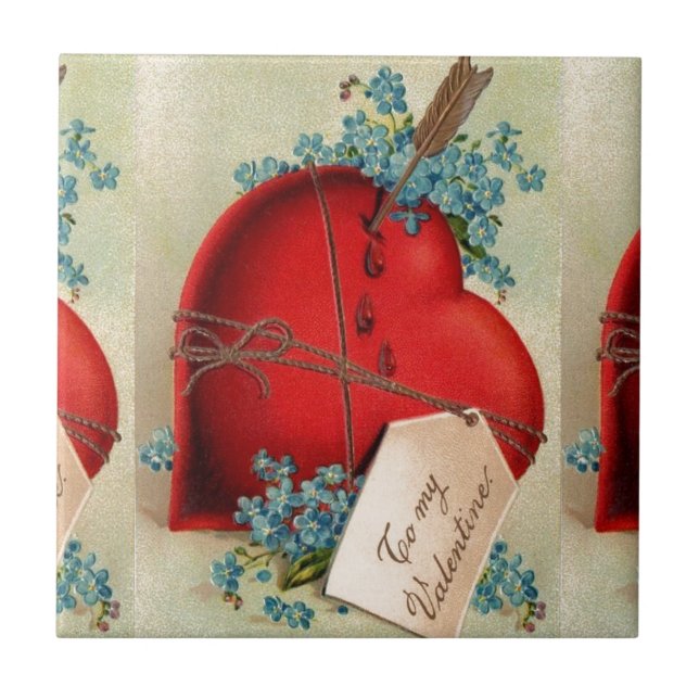 Carreau Vintage Big Red (Devant)