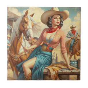 Carreau Vintage Cowgirl
