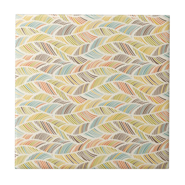 Carreau Vintage Floral Seamless Pattern (Devant)