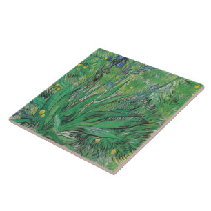 Carreau Vintage Floral Van Gogh Iris