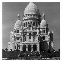 Vintage France Paris Basilique du Sacré Coeur