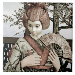 Carreau Vintage Geisha