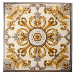 Carreau Vintage italien méditerranéen Motif