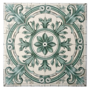 Carreau Vintage italien méditerranéen Motif