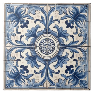 Carreau Vintage italien méditerranéen Motif