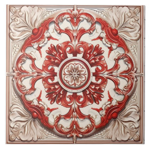 Carreau Vintage italien méditerranéen Motif