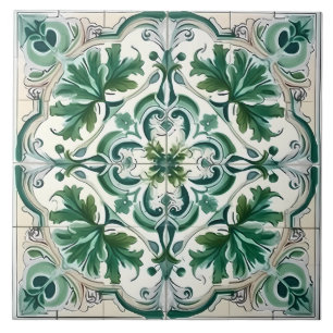 Carreau Vintage italien méditerranéen Motif