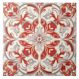 Carreau Vintage italien méditerranéen Motif
