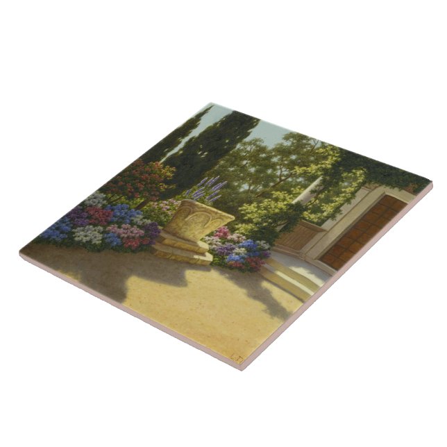 Carreau Vintage Ivan Choultse Jardin Villa Cypris (Côté)