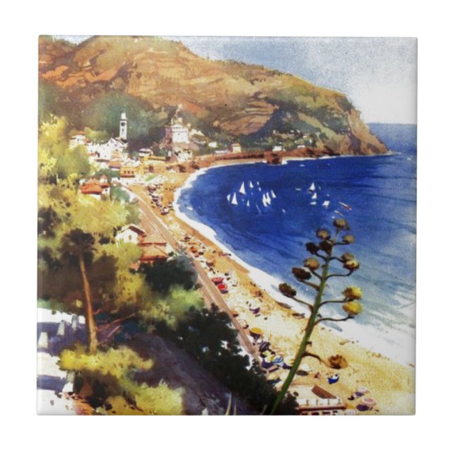 Carreau Vintage Levanto Genova Italie Tourisme (Devant)