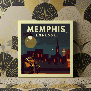 Carreau Vintage Memphis Tennessee