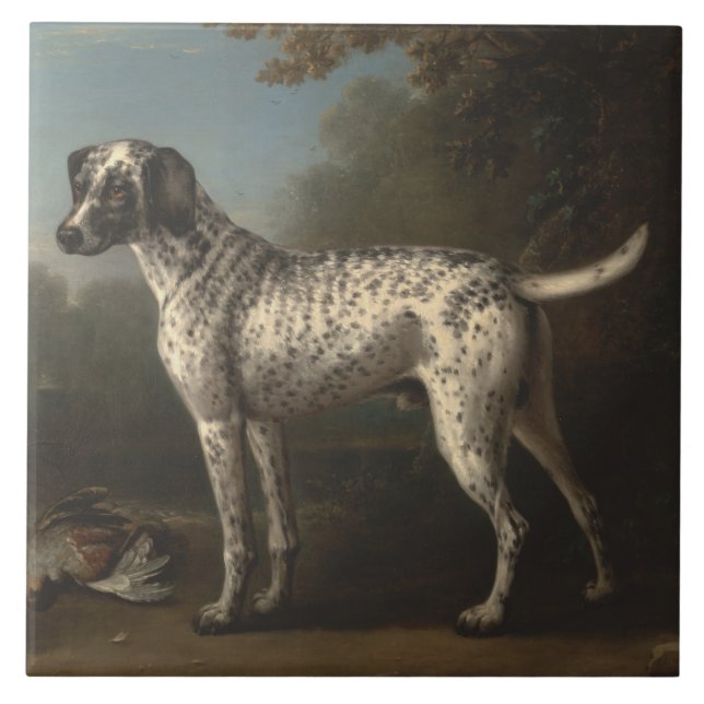 Carreau Vintage Un Hound Gray Spotton John Wootton (Devant)