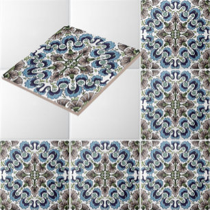 Carreau Vintage William De Morgan