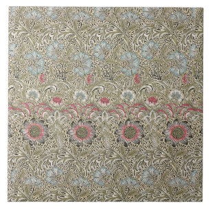 Carreau Vintage William Morris Corncockle Fleurs