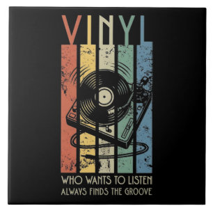 Carreau Vinyl Vibes – Trouve toujours le groove Musique Ré