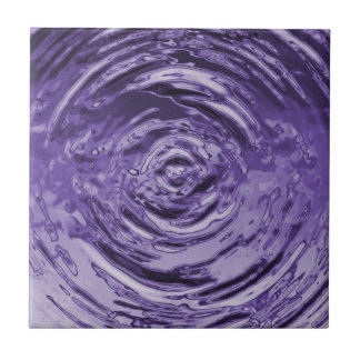 Carreau Violet d'eau